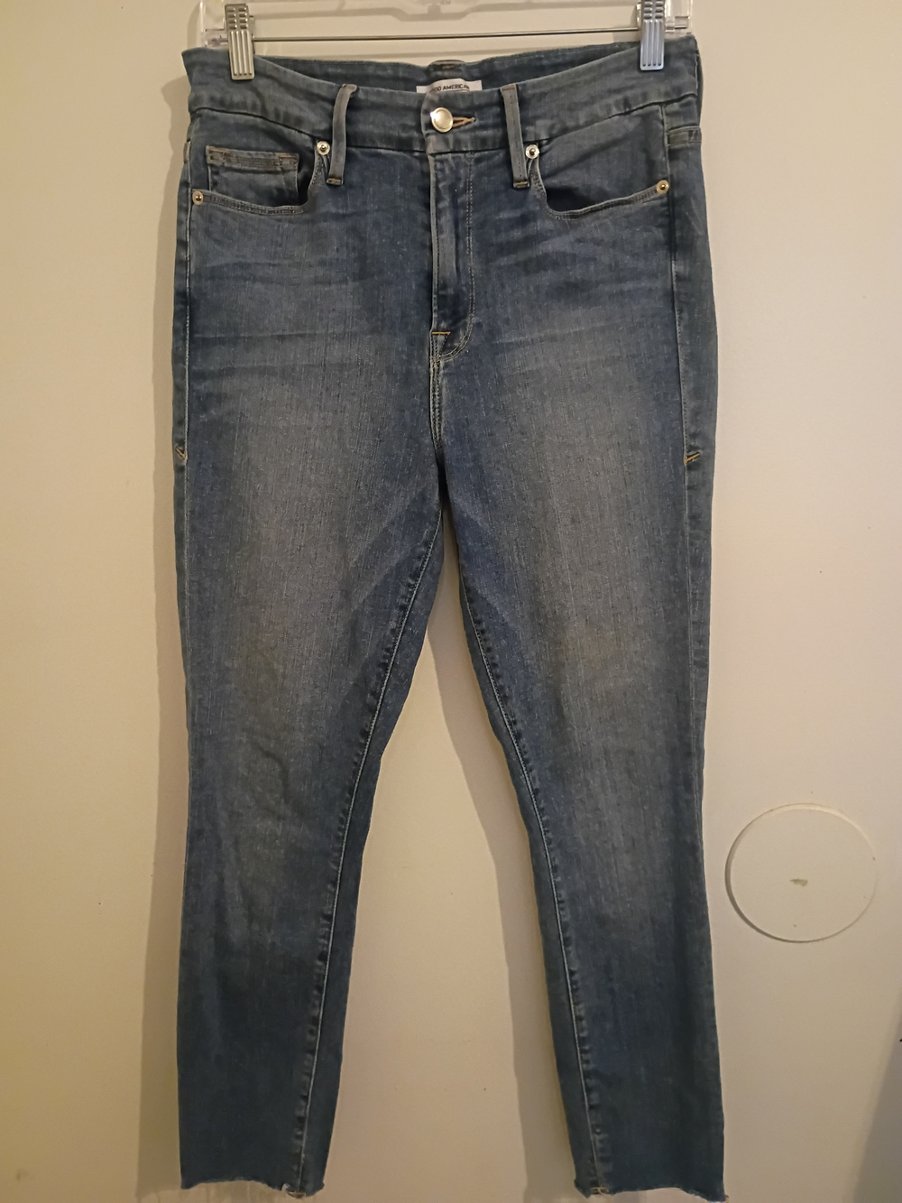 Good American Women's Good Leg High-rise Jeans  Sz 10/30 See Description‎